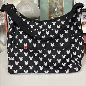 Mickey Mouse Black and White Diaper bag